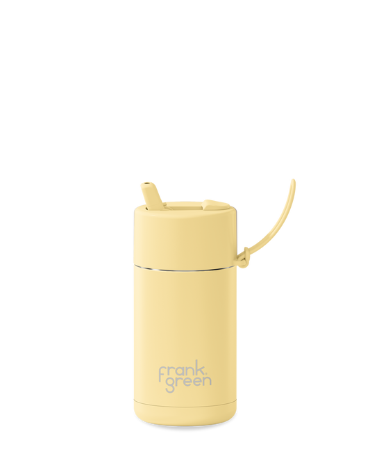 12oz Bottle with Flip Straw Lid