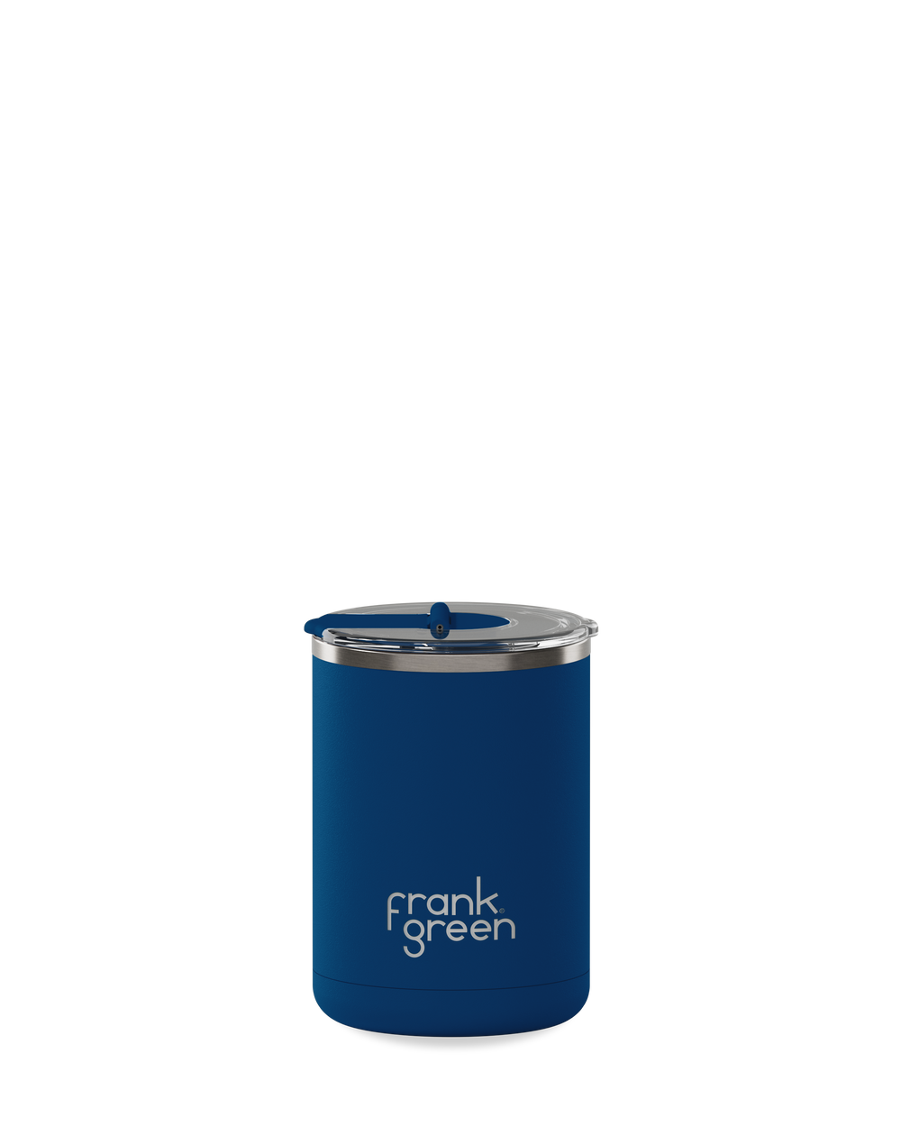 Ceramic Coffee Cup with Hinged Lid - 12oz / 355ml