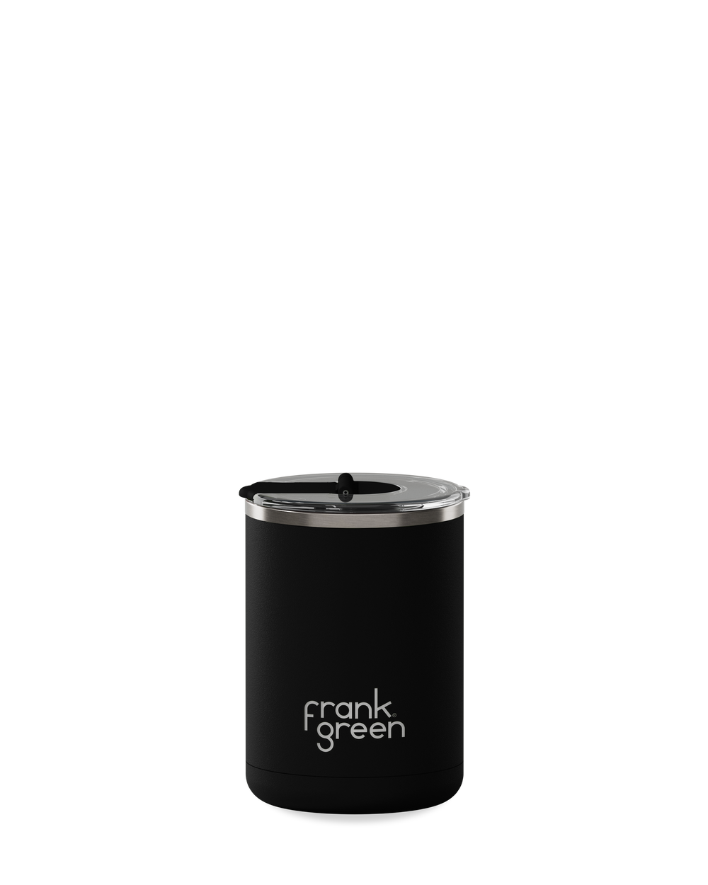 Ceramic Coffee Cup with Hinged Lid - 12oz / 355ml