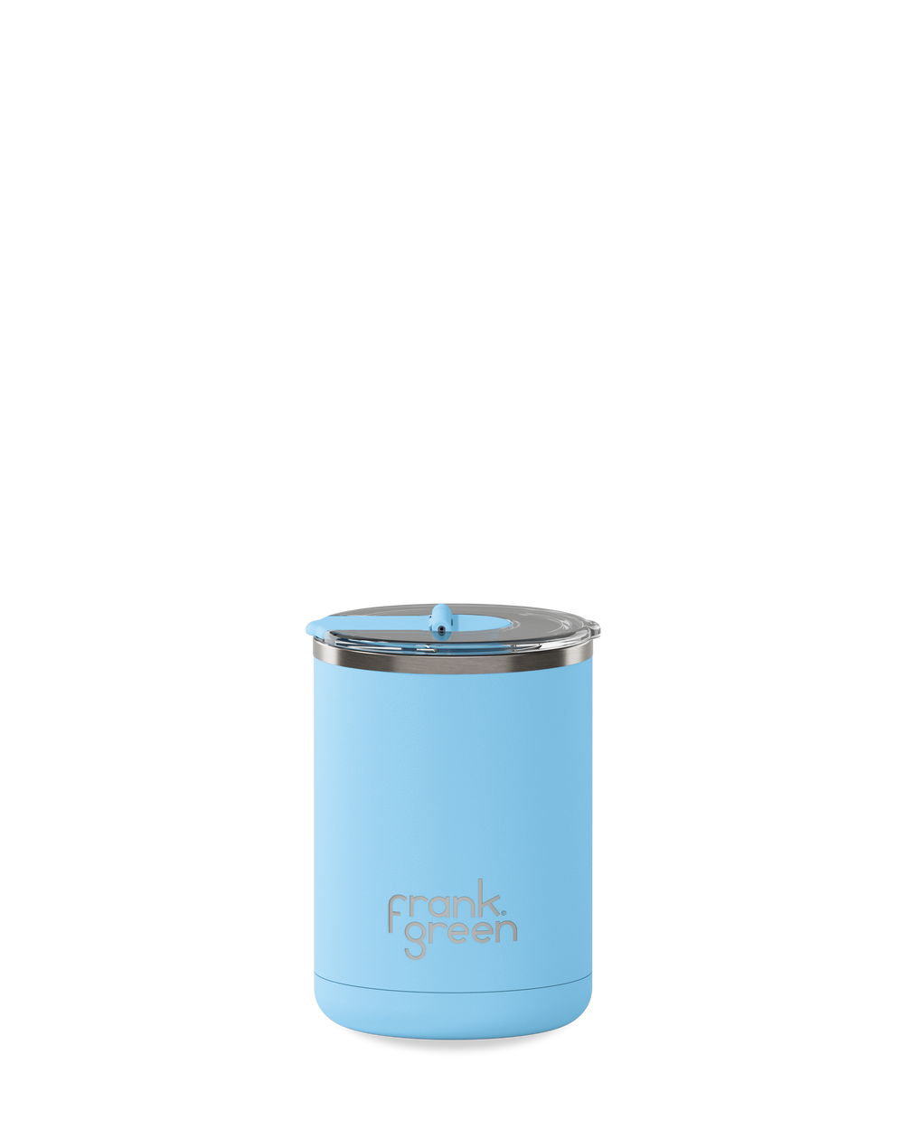 Ceramic Coffee Cup with Hinged Lid - 12oz / 355ml