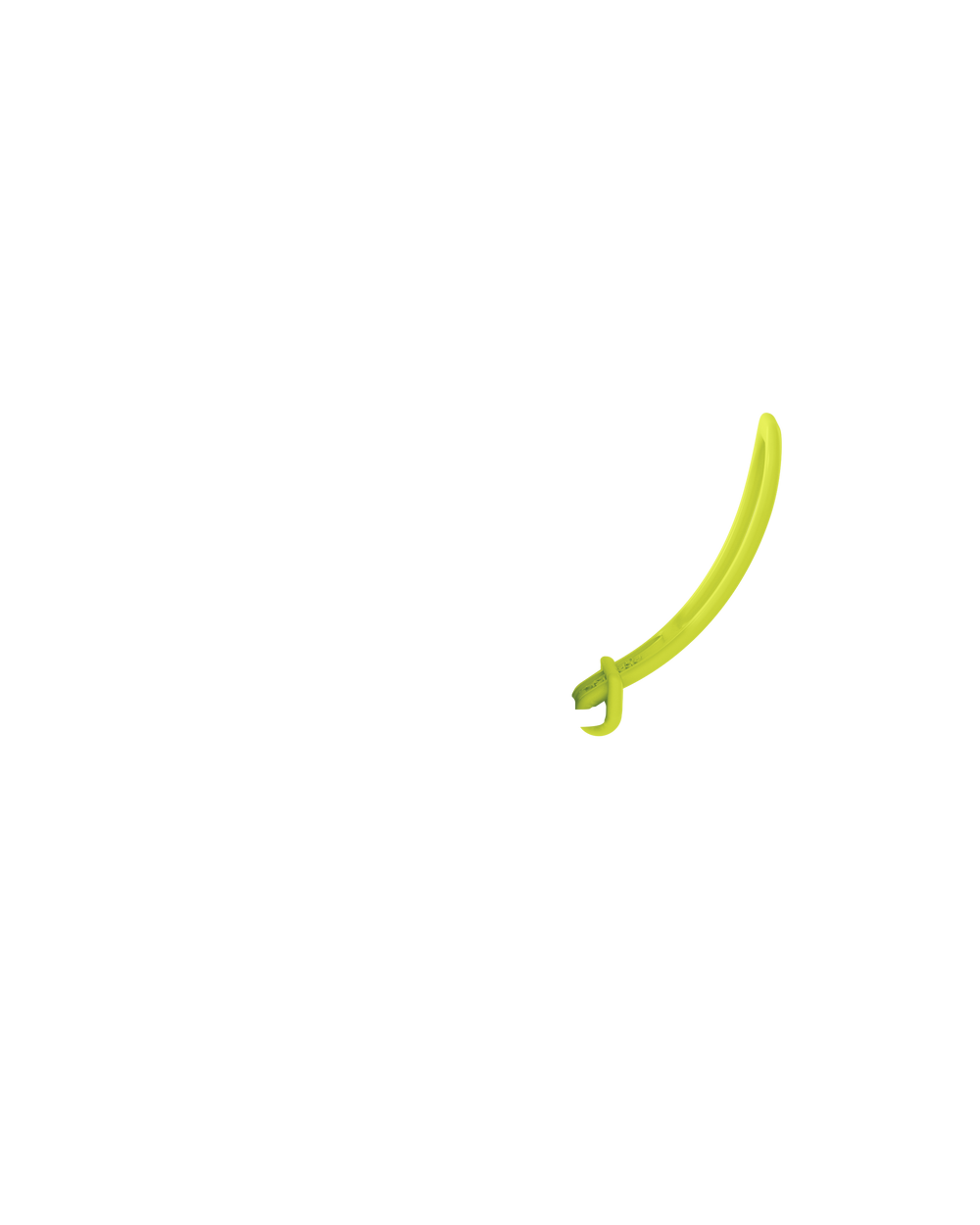 supersized-strap in Neon Yellow
