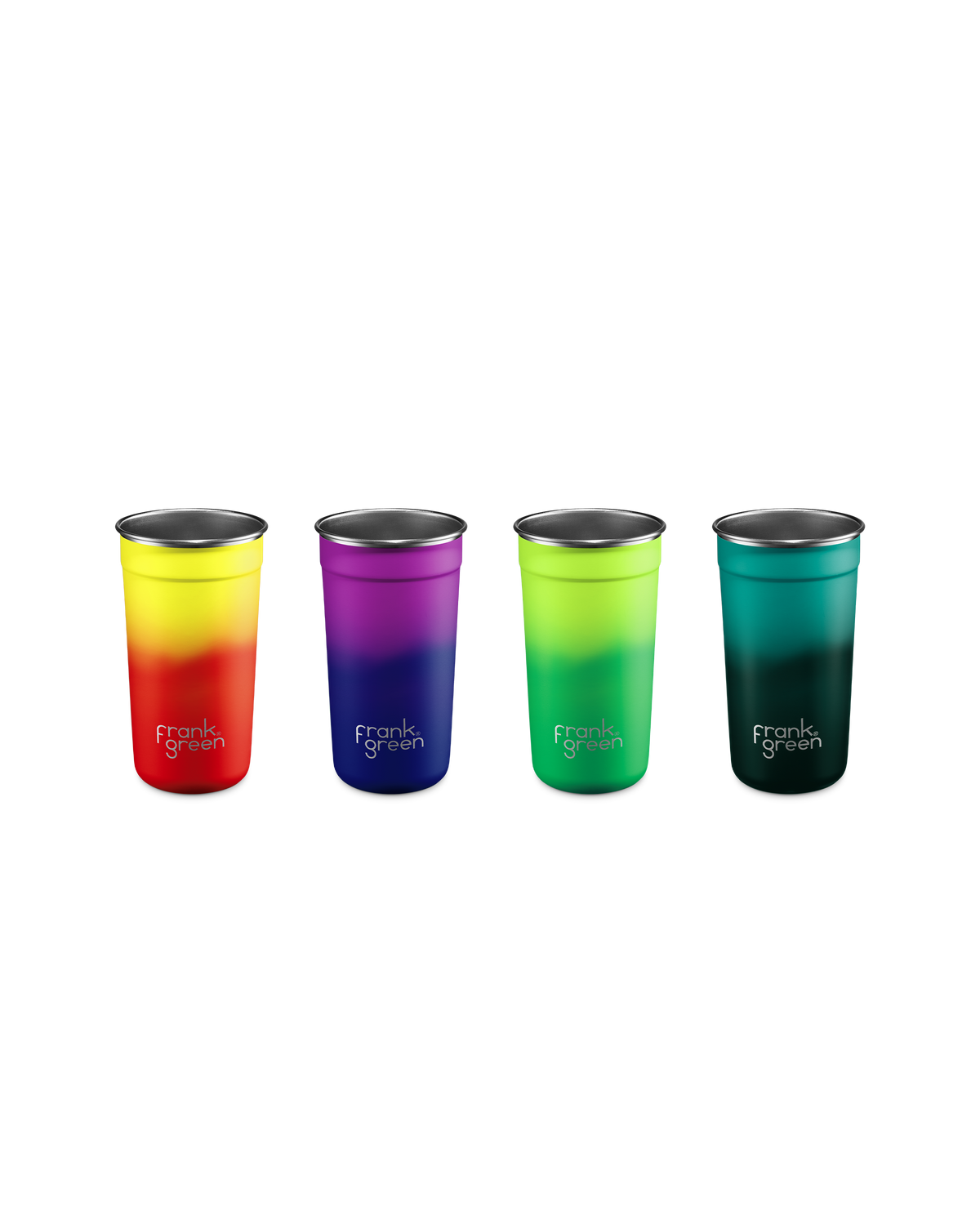 Colour Changing Reusable Party Cup Bases - 16oz / 475ml (4 pack)
