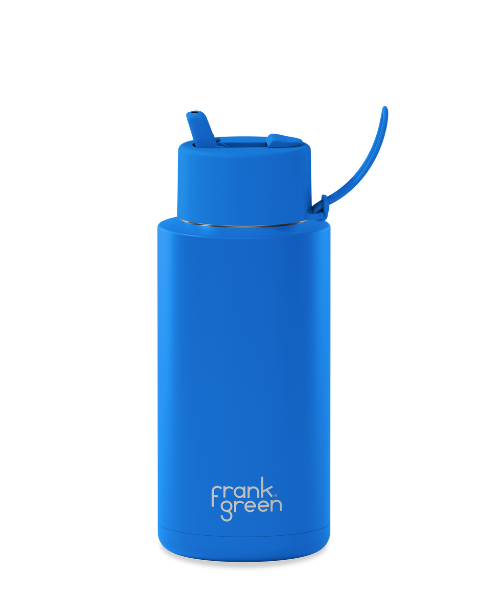 Ceramic Reusable Bottle - 34oz / 1,000ml - Blue Lagoon