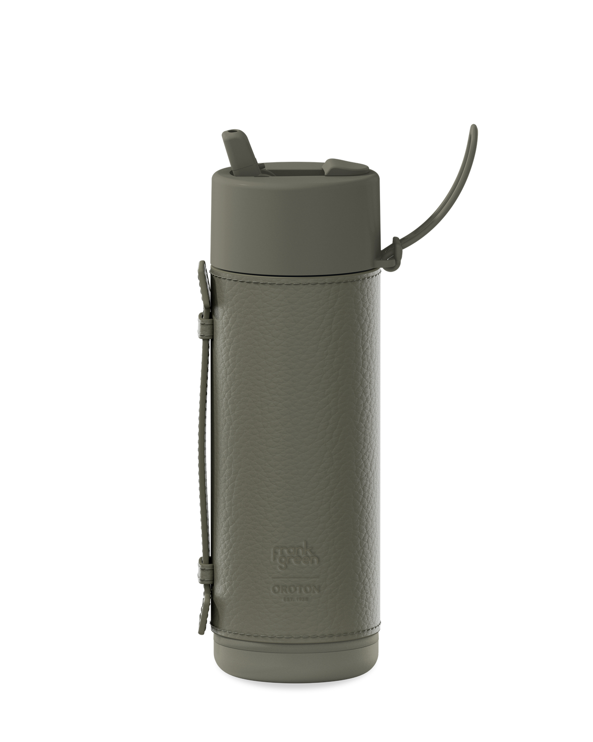 Oroton Leather Sleeve + Ceramic - 20oz / 595ml (Block Colour)