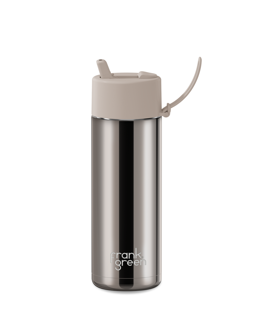 Chrome Ceramic Reusable Bottle - 20oz / 595ml