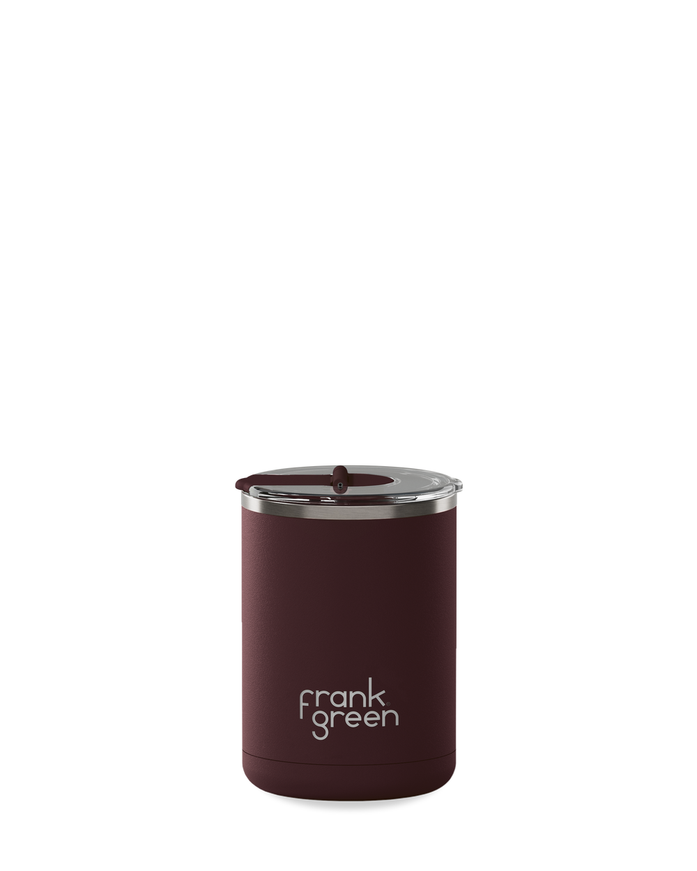 Ceramic Coffee Cup with Hinged Lid - 12oz / 355ml