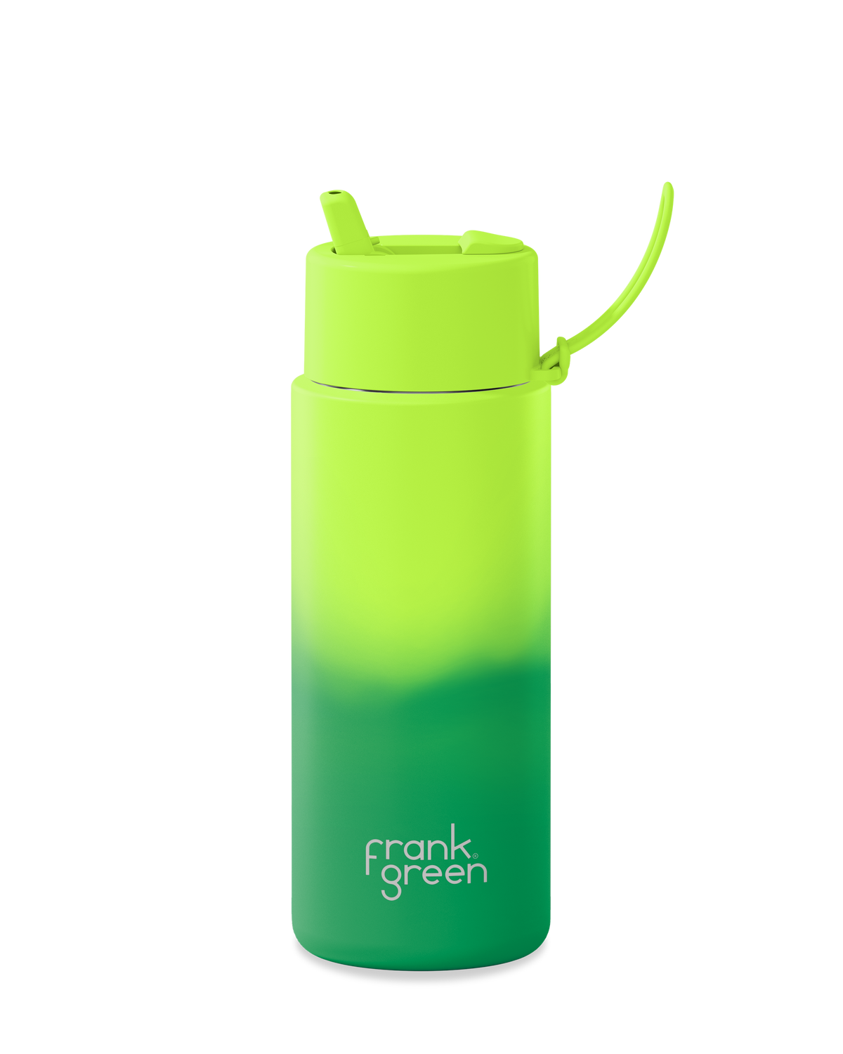 34oz SS Single Wall Bottle Colour Change with Flip Straw Lid