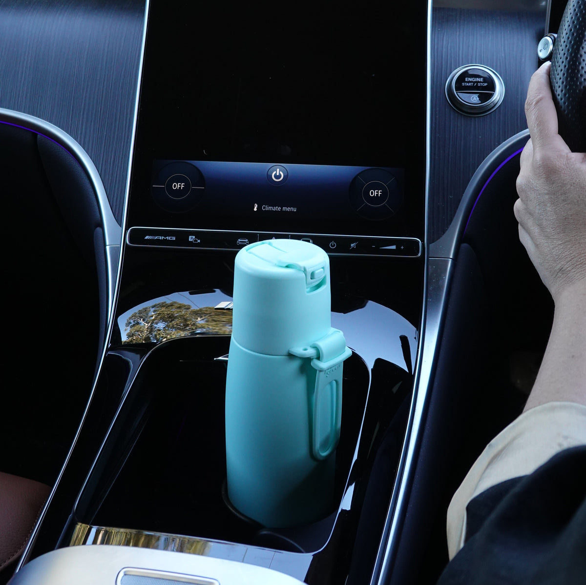 Cup holder ready