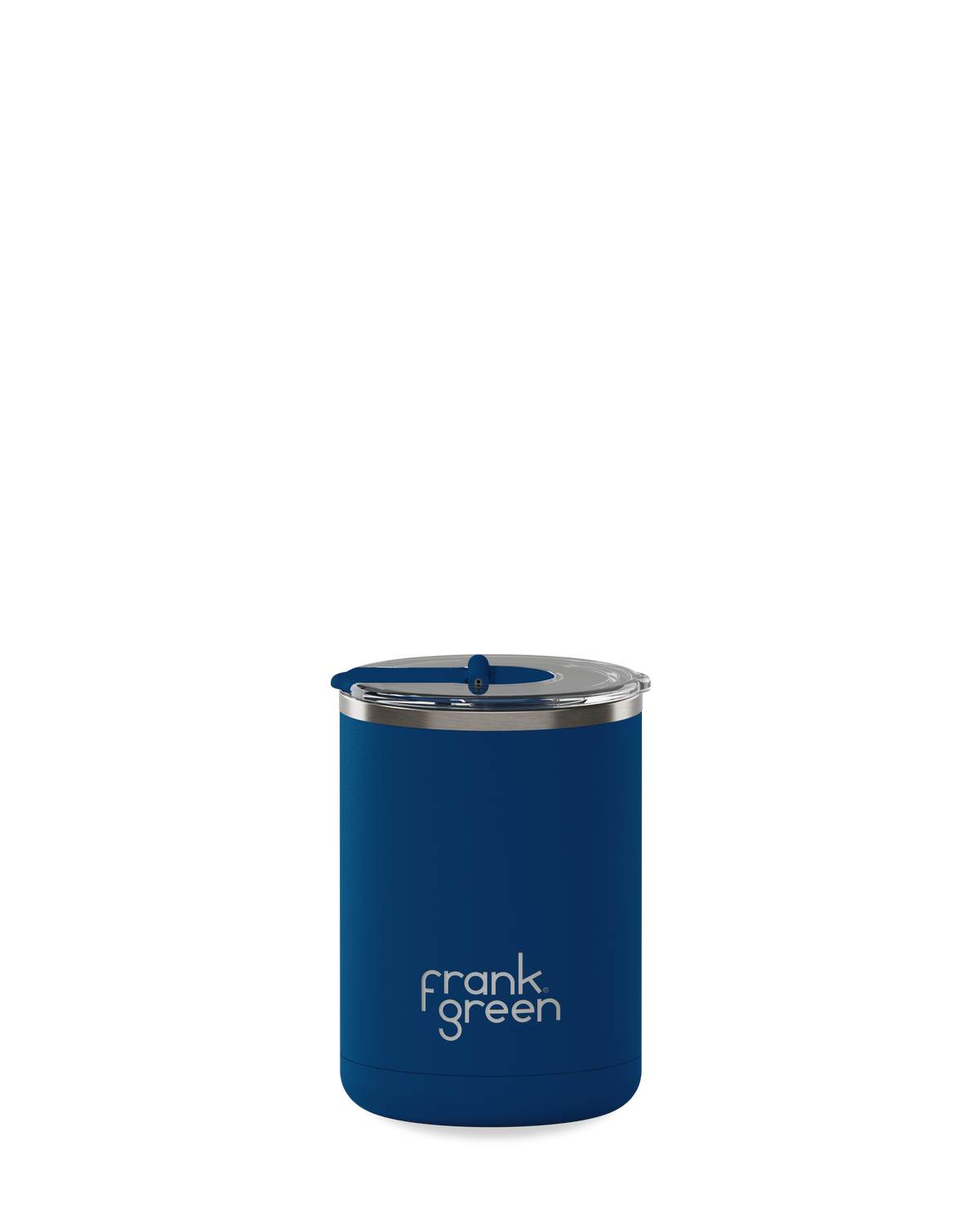Ceramic Coffee Cup with Hinged Lid - 12oz / 355ml