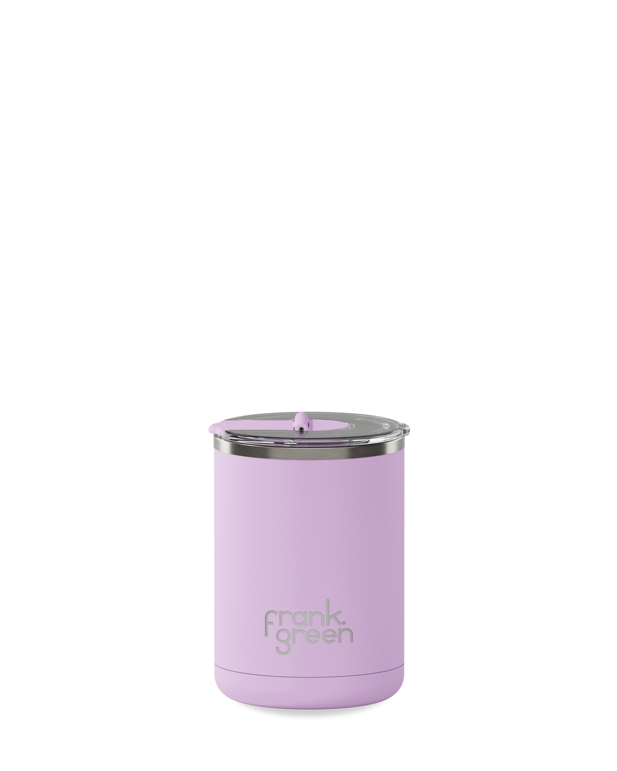 Ceramic Coffee Cup with Hinged Lid - 12oz / 355ml