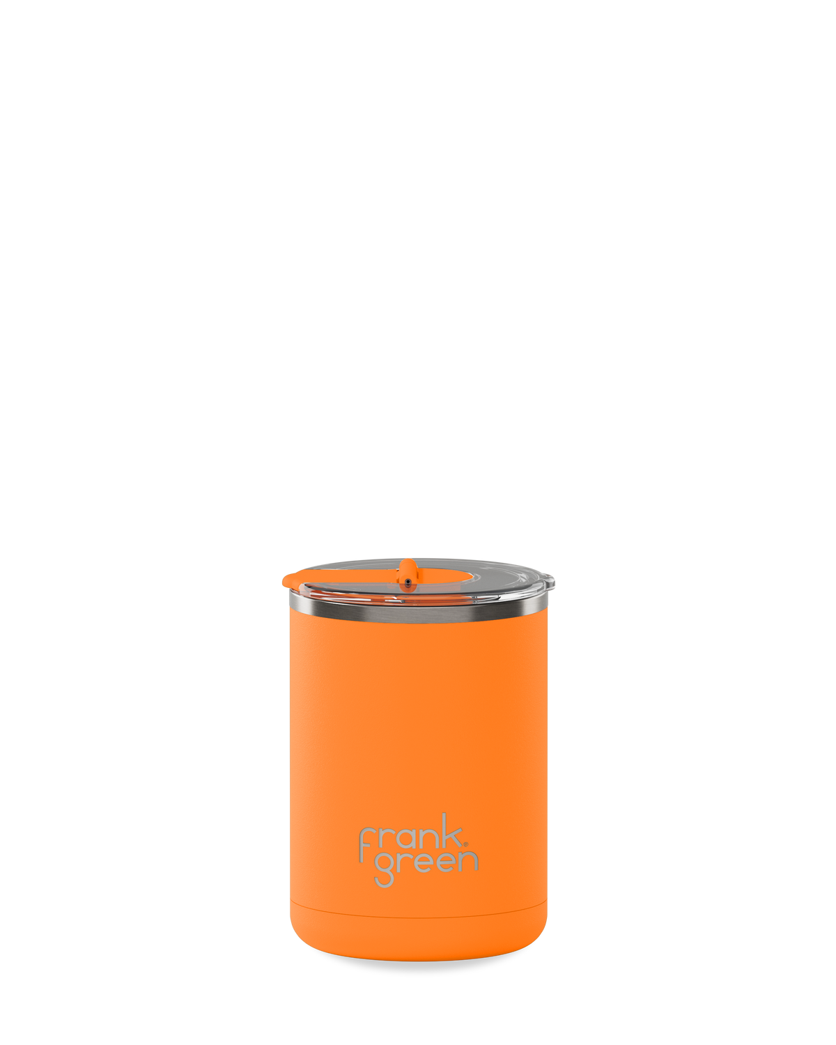 Ceramic Coffee Cup with Hinged Lid - 12oz / 355ml