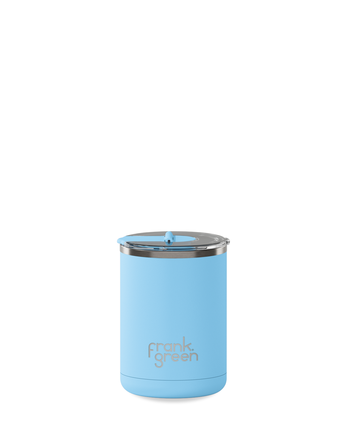 Ceramic Coffee Cup with Hinged Lid - 12oz / 355ml