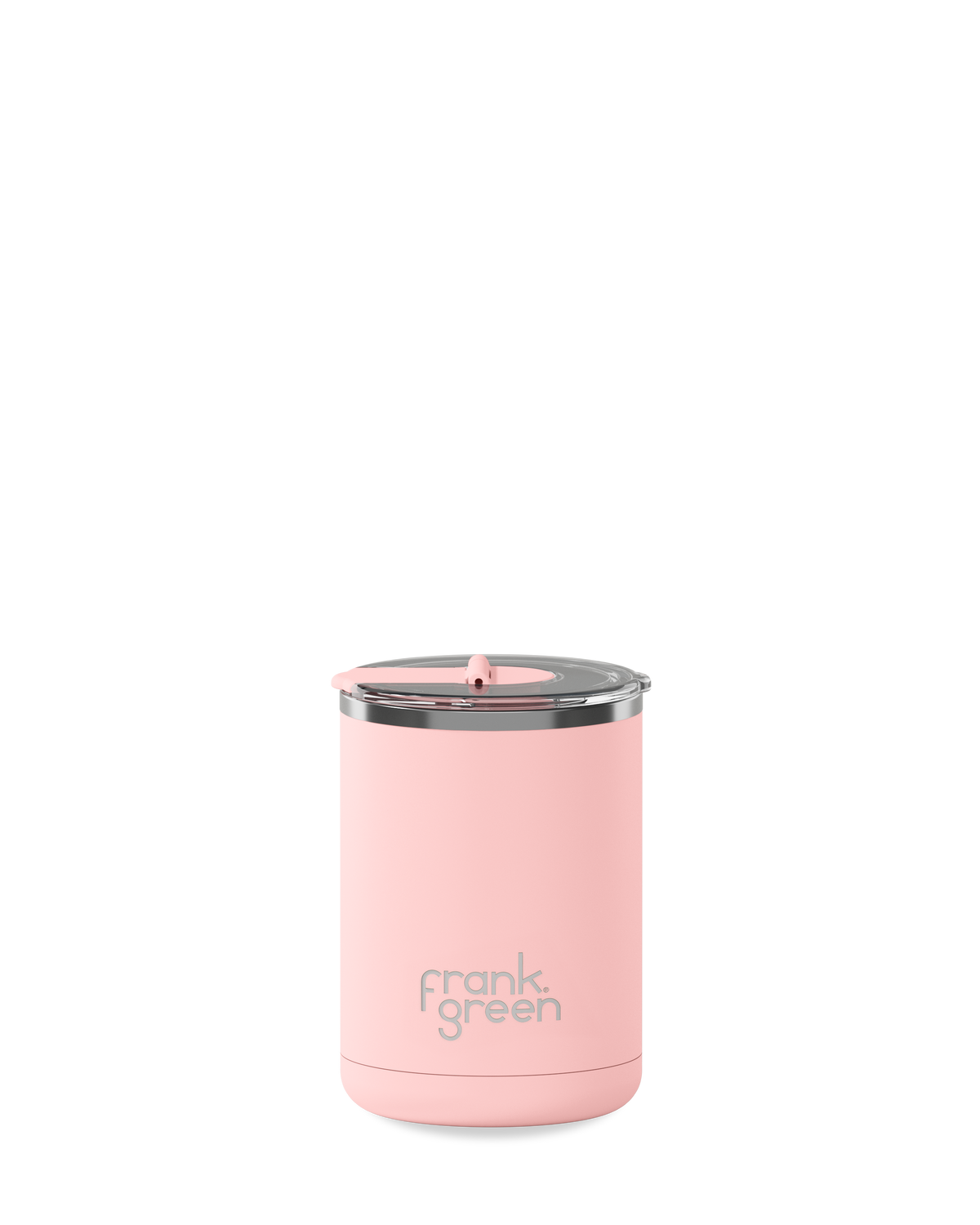 Ceramic Coffee Cup with Hinged Lid - 12oz / 355ml