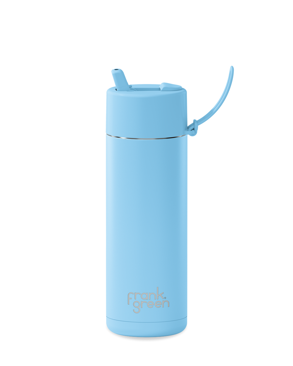 Ceramic Reusable Bottle - 20oz / 595ml - Sky Blue