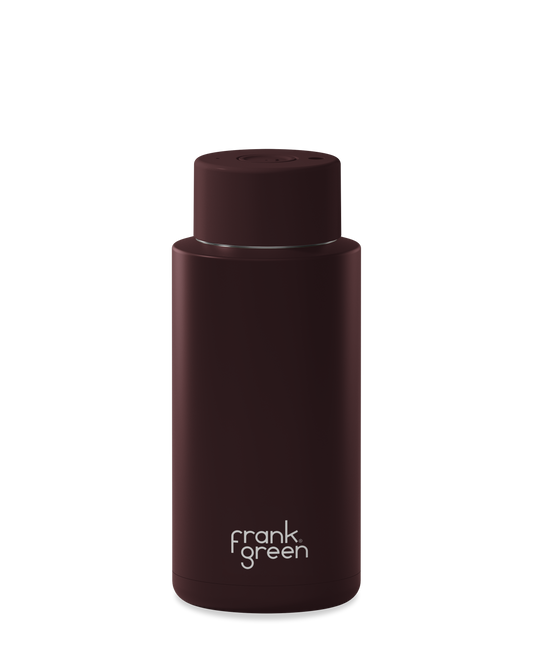 34oz Bottle with Button Lid