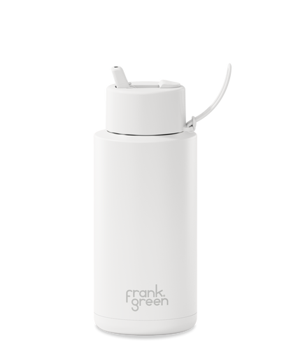 34oz Bottle with Flip Straw Lid