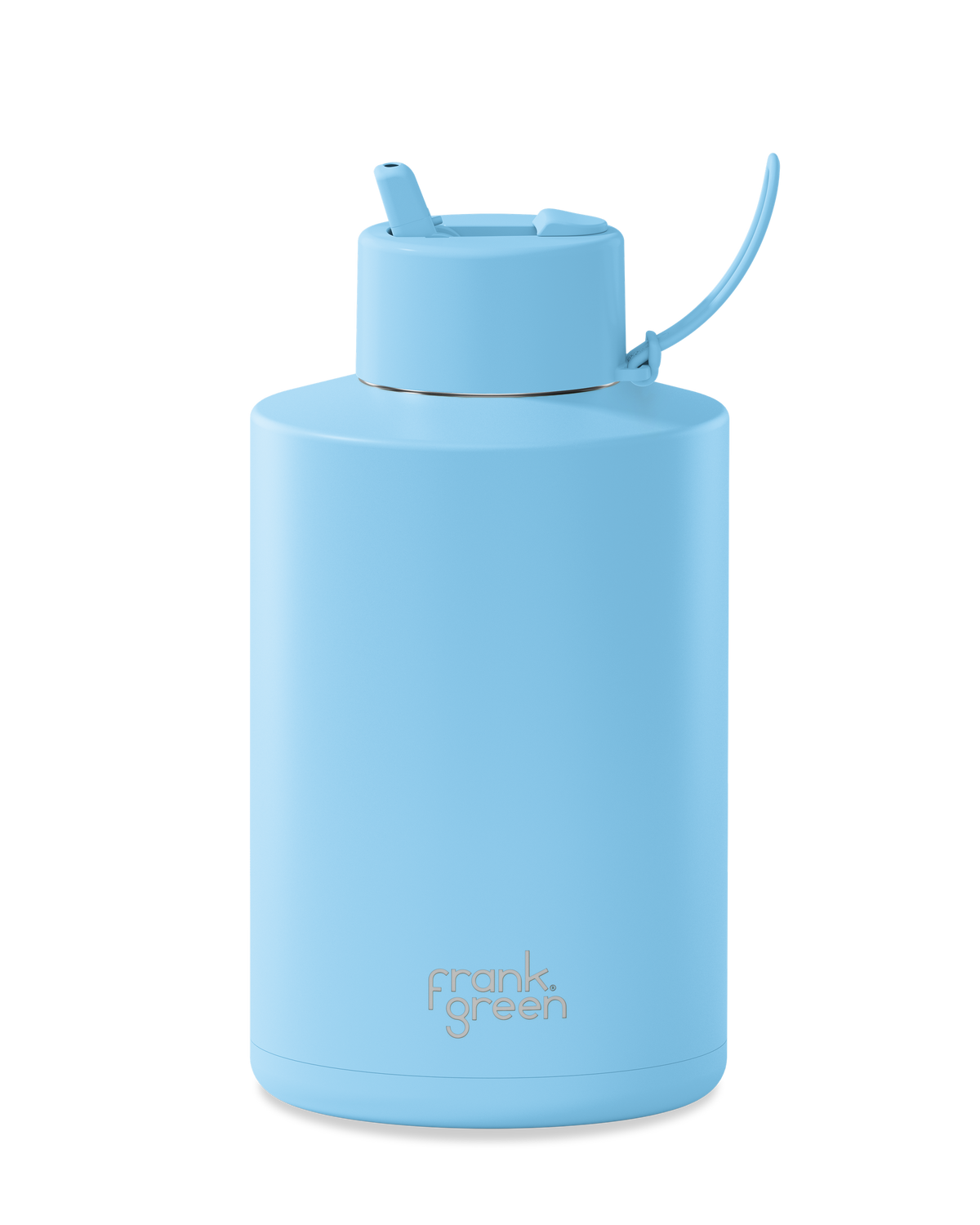 Ceramic Reusable Bottle - 68oz / 2,000ml - Sky Blue