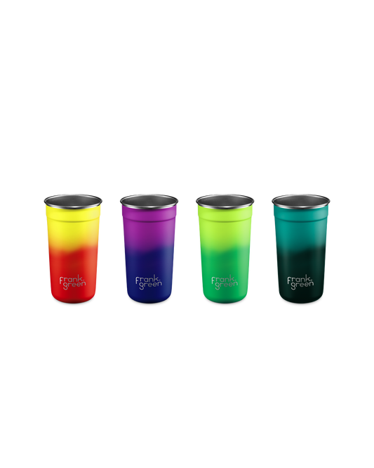 Colour Changing Reusable Party Cup Bases  - 16oz / 475ml (4 pack)