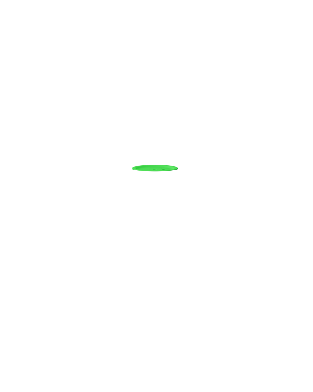 button in Neon Green