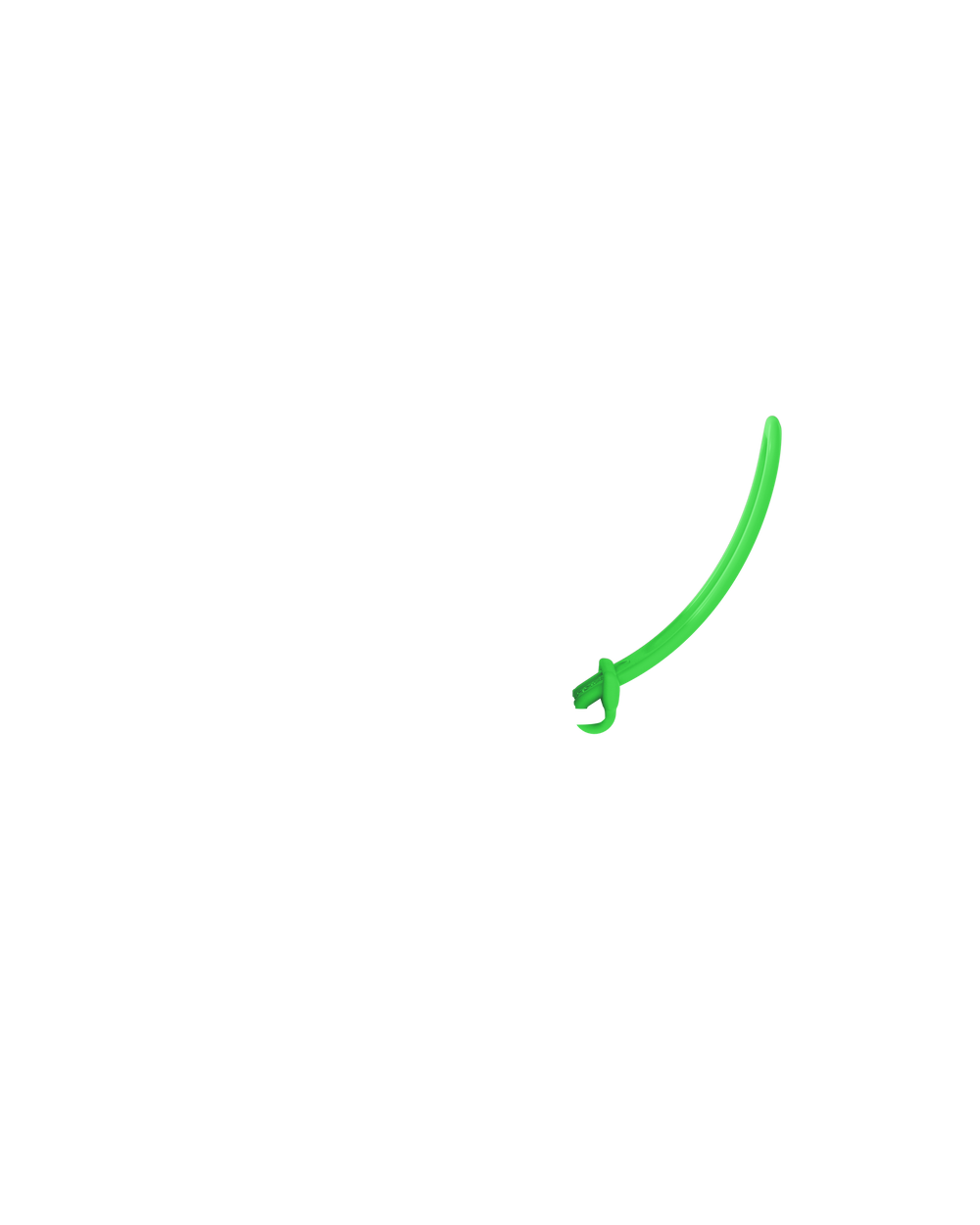 strap in Neon Green