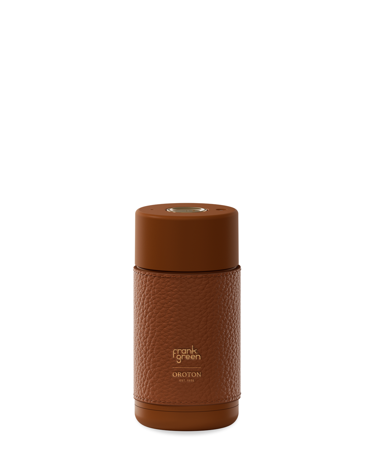 Ceramic Reusable Cup with Oroton Leather Sleeve - 12oz / 355ml