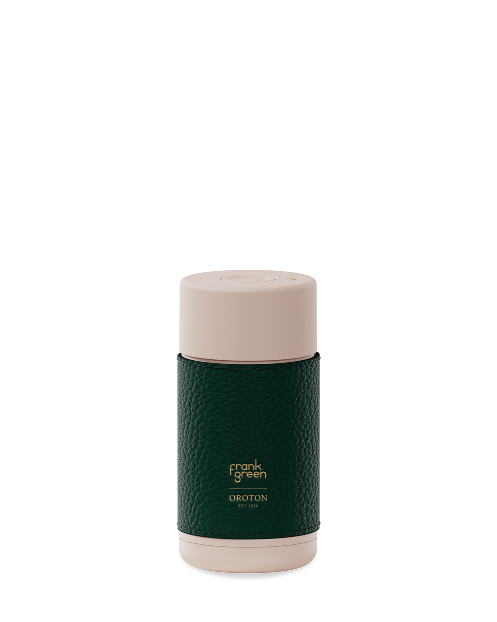 Ceramic Reusable Cup with Oroton Leather Sleeve - 12oz / 355ml