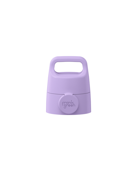 handled grip and sip lid for reusable water bottle
