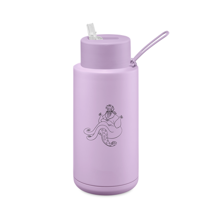The Little Mermaid Ursula 34oz Ceramic Reusable  Bottle