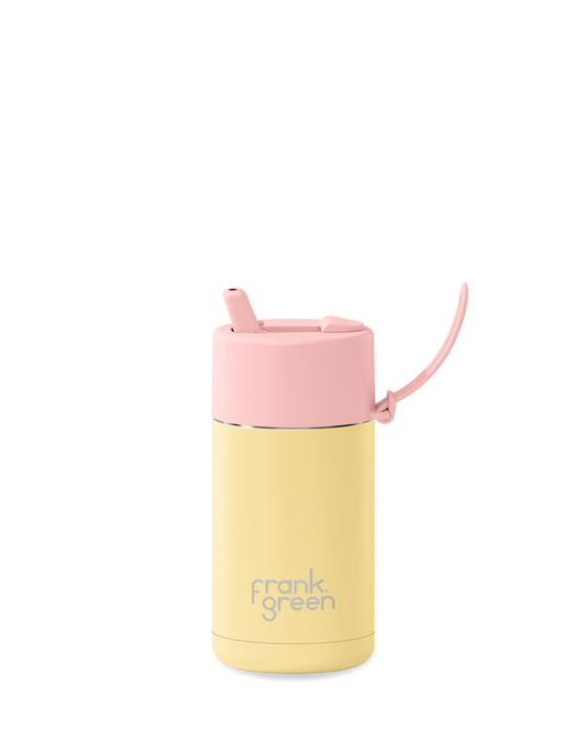12oz Bottle with Flip Straw Lid