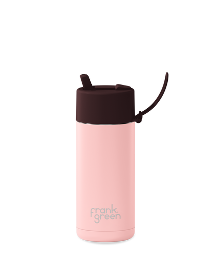 16oz Bottle with Flip Straw Lid