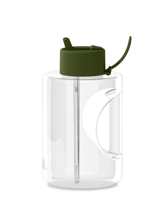 2L Titan Bottle with Flip Straw Lid