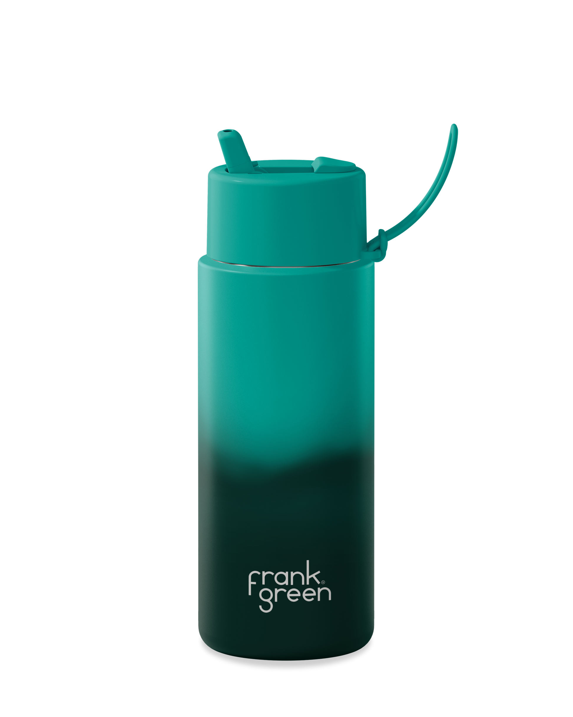34oz SS Single Wall Bottle Colour Change with Flip Straw Lid