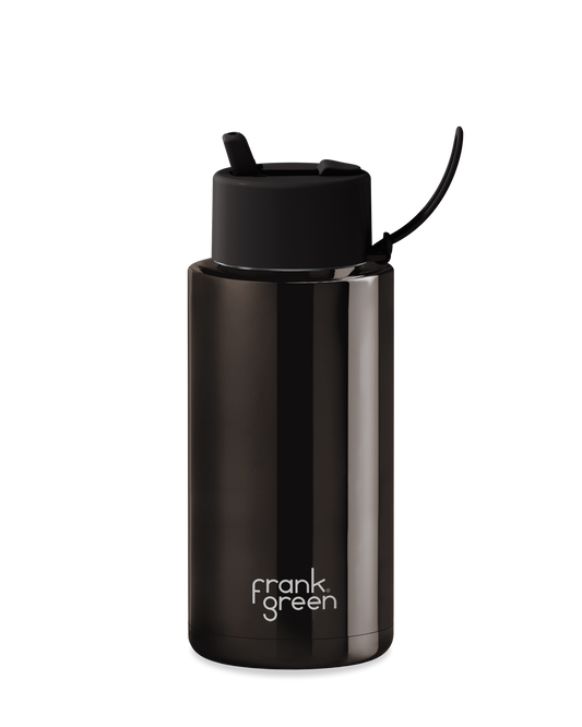 34oz Chrome Ceramic Reusable Bottle